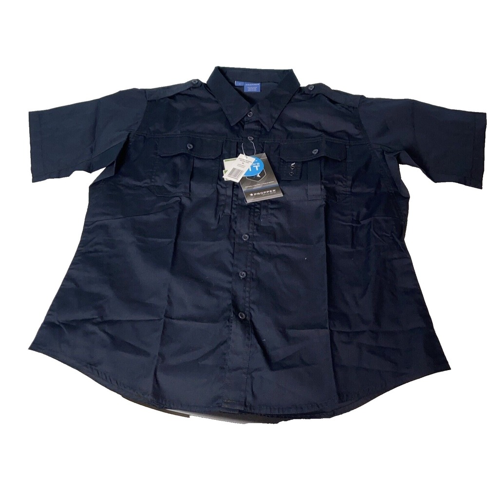 Propper Tatical Shirt XL Women's Navy Short Sleeves Hiking